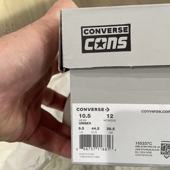NWB CONVERSE ONE STAR PRO MENS SIZES CHECK PHOTOS - Picture 5 of 16